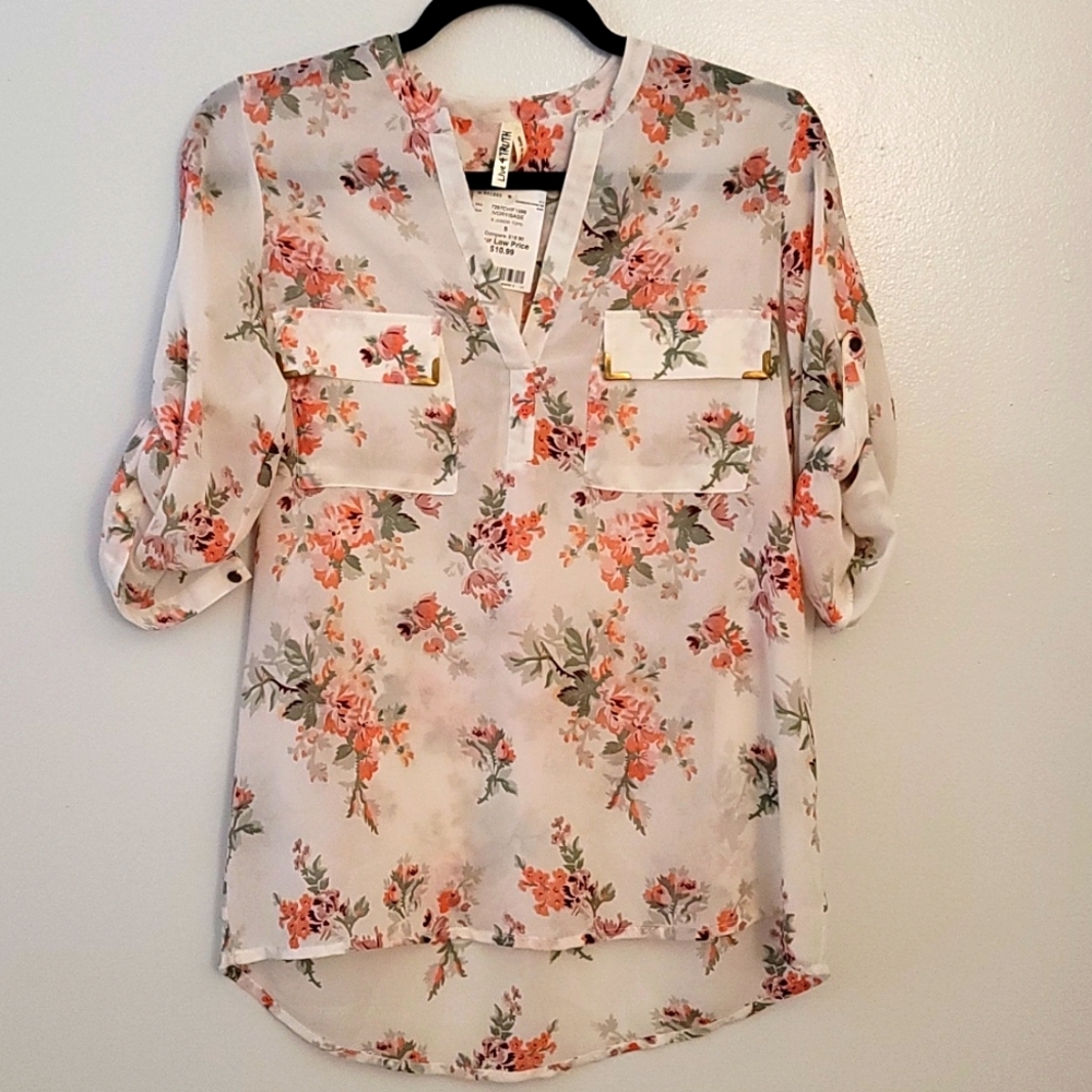Women's floral top